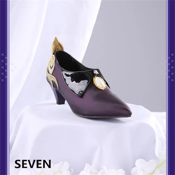 Genshin въздействие косплей игра Keqing косплей обувки