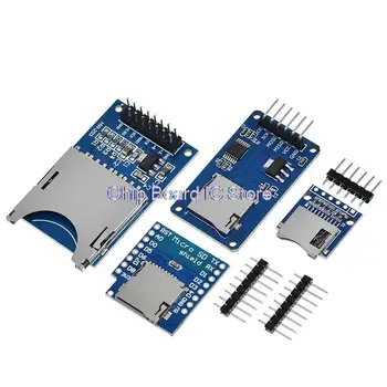 Micro SD разширителна платка за съхранение D1 Мини модул за TF карта Мини микро SD TF карта Модул за щит на паметта с щифтове за Arduino ARM AVR
