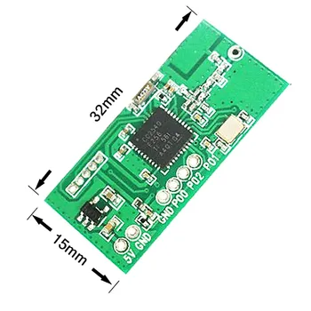 CC2540-B1 BLE 4.0 5V захранван Bluetooth безжичен модул ibeacon с регулатор на напрежението IC