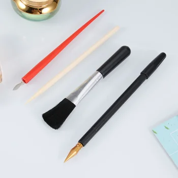 Многофункционален траен инструмент за боядисване на надраскване Scratch Stick Scratch Art Pen за художествени проекти DIY занаятчийска живопис оцветяване играчка