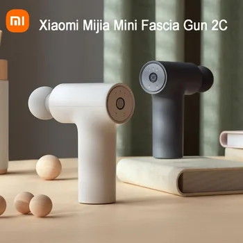 Xiaomi Mijia Mini Fascia Gun 2C Thrust 350g Portable 2500rpm 12kg Smart Gear Memory Високоскоростен джобен масажор за мъже жени