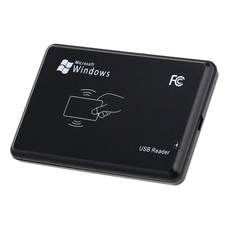 1 ~ 10PCS четец USB порт EM4100 TK4100 125khz ID IC 13.56mhz S50 S70 Прозорец за поддръжка на безконтактни карти Linux