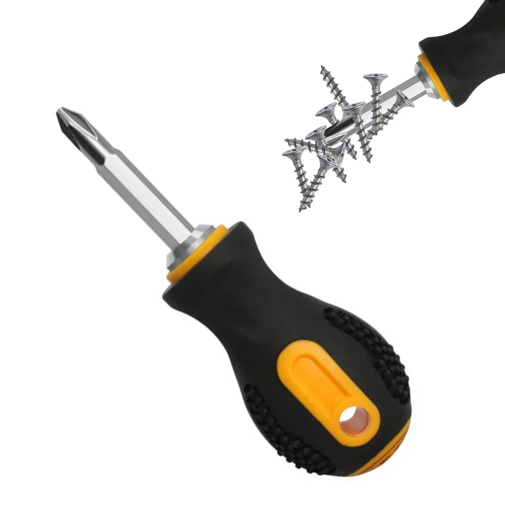 2 В 1 малка отвертка Slotted Cross Screwdriver Ръчни инструменти за ремонт на инструменти