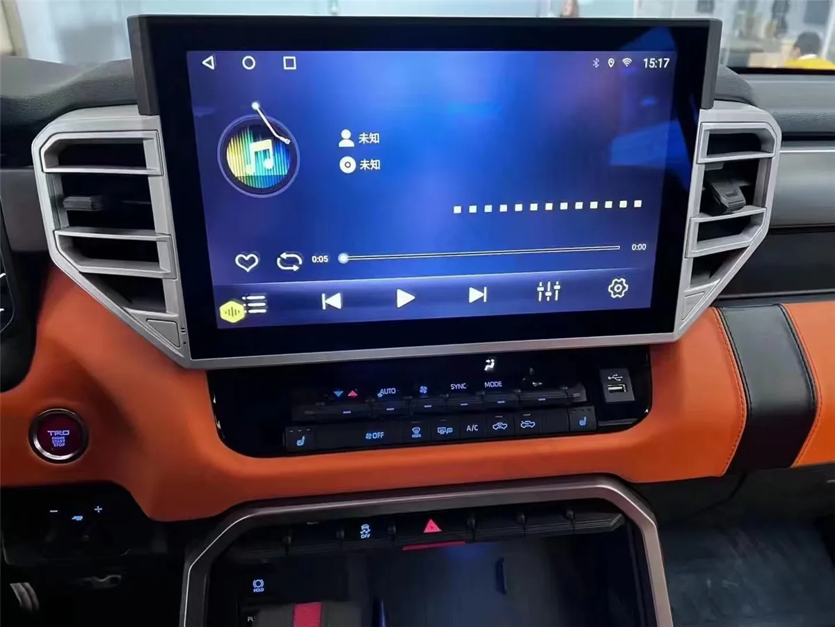 2023 Gen За Toyota Tundra Sequoia 2022 2023 Android кола GPS навигация Auto стерео главата единица мултимедиен плейър Аксесоари за кола