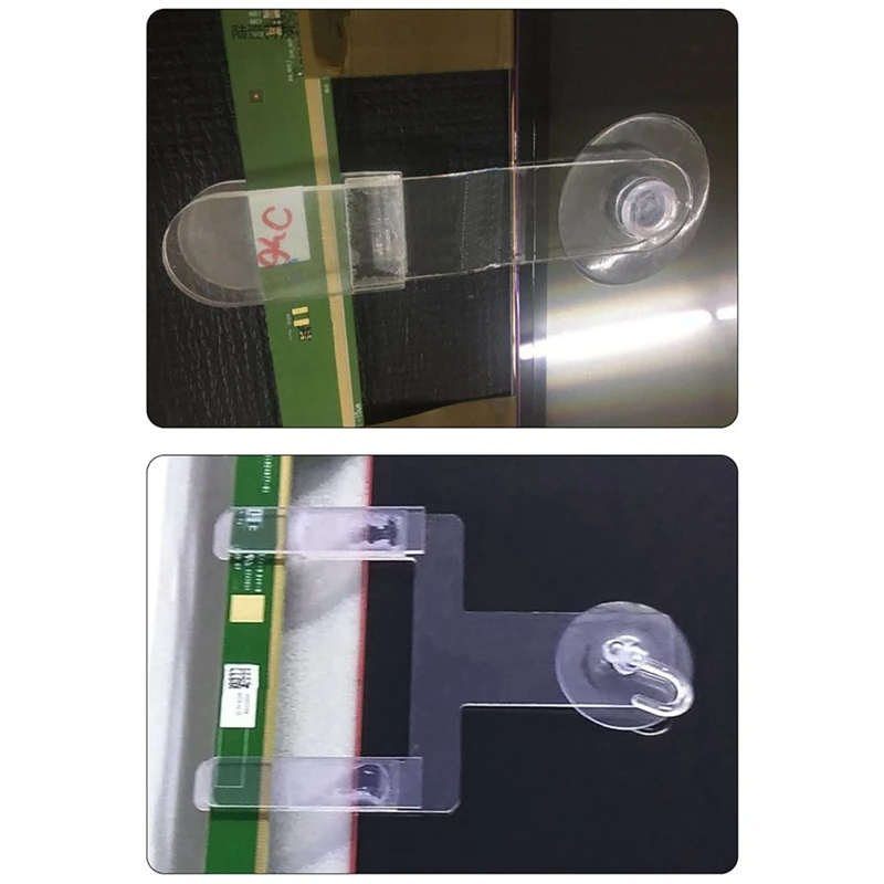 2Pcs Анти-счупване клип ръчно LCD PCP клип OC стъкло клип ръчно регулиране инструмент единична / двойна скоба