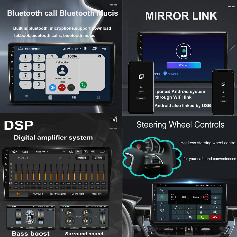 Android 13 За Geely Emgrand GT GC9 Borui 2015 - 2016 Автомобилно радио DSP система IPS екран навигация видео плейър стерео NO DVD