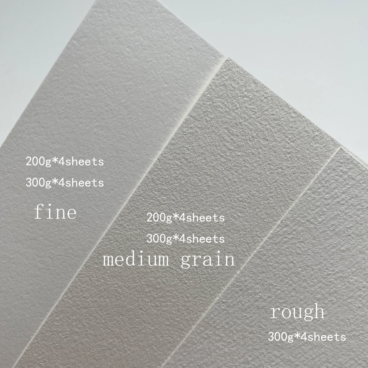 BaoHong Academy Акварел хартия 200g 300g памук 100% цветни олово скициране акрилна писалка светъл цвят 20 лист чанта 190 * 190mm