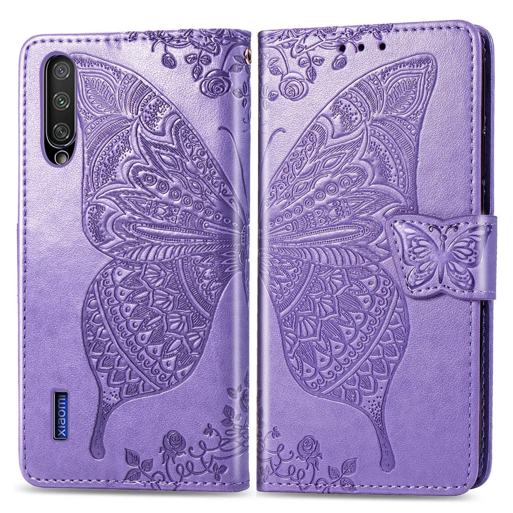 Butterfly кожен калъф за OPPO Realme 11 10 9 8 7 6 5 Pro Plus 9i 8i 6i 6i 7i 6S 5S 5i Портфейл Pocket Flip Book Case Cover Funda