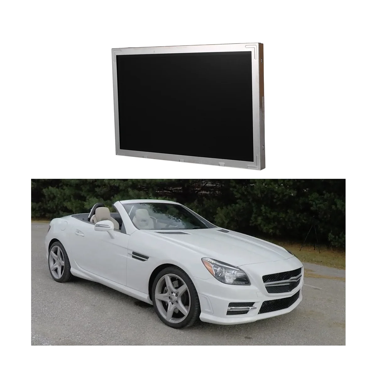 LA070WV4-SD03 SD04 LCD модул 7-инчов дисплей за Mercedes-Benz W213 SLK250 DVD GPS навигационен дисплей