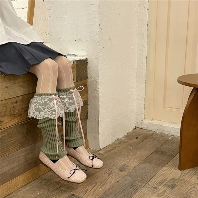 Есен еластичен крак покритие теле чорап прекрасен дишаща тънки жени тръба Y2k горещо момиче против комари аксесоари