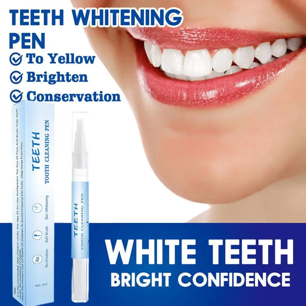 Изсветляване на зъбите Pen избелващ гел за зъби Избелване на зъби и избелваща писалка Нежни продукти за изсветляване на зъбите 4ml