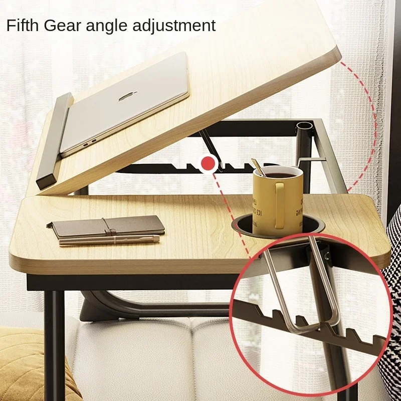  Модерен прост AB повърхност компютър бюро, бюро легло, прост седяща стойка бюро, сгъваема маса легло, компютърно бюро